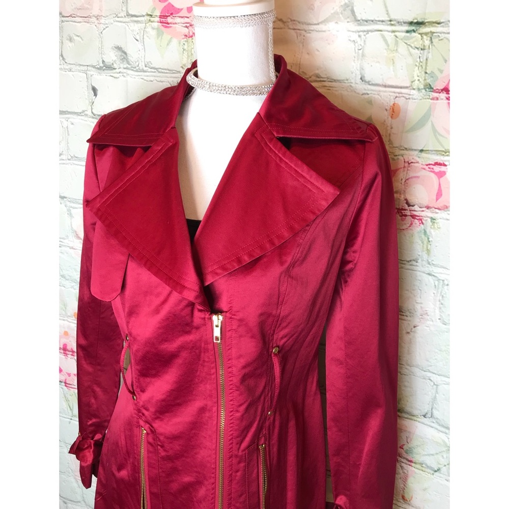 Maroon Rampage Coat (M) - Picture 3 of 4
